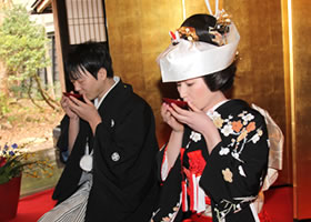 青柳家　高砂挙式